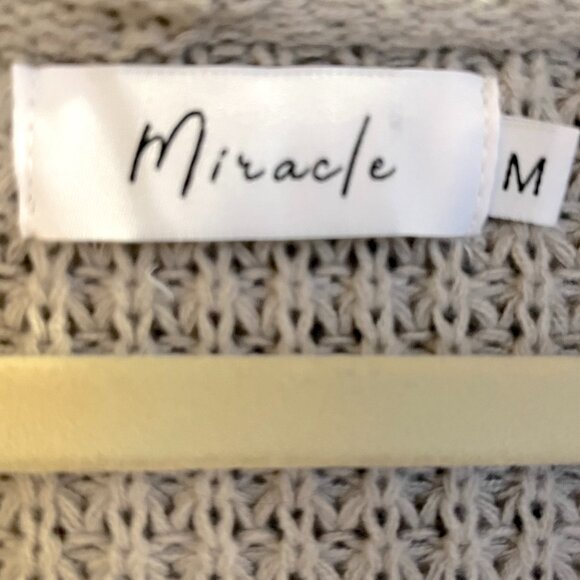 Miracle thick knit oversized sweater jacket with hood - Picture 8 of 10